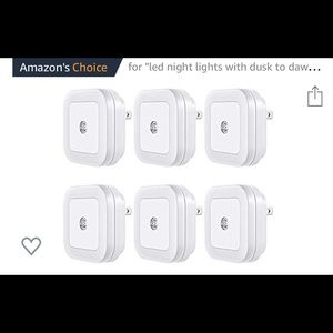 LED (Plug-In) Smart Dusk-Dawn Sensor night lights